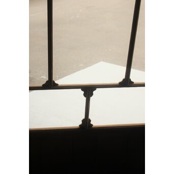 アールデコ調 白木クリアガラス戸　GD1214 