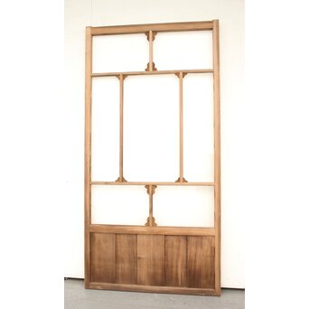 アールデコ調 白木クリアガラス戸　GD1214 