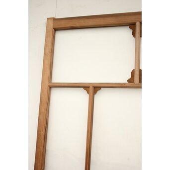 アールデコ調 白木クリアガラス戸　GD1214 