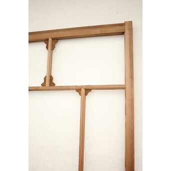 アールデコ調 白木クリアガラス戸　GD1214 