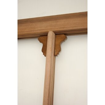 アールデコ調 白木クリアガラス戸　GD1214 