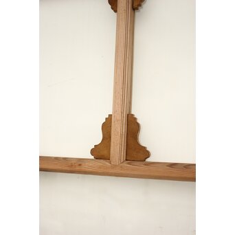 アールデコ調 白木クリアガラス戸　GD1214 