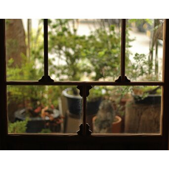 アールデコ調 白木クリアガラス戸　GD1214 