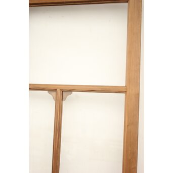 アールデコ調 白木クリアガラス戸　GD1214 