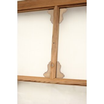 アールデコ調 白木クリアガラス戸　GD1214 