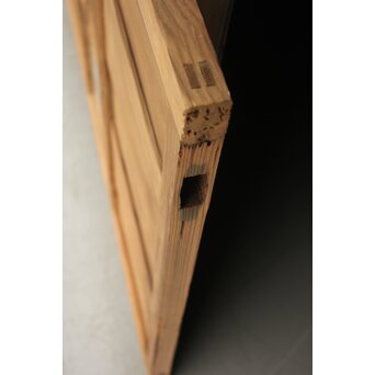 アールデコ調 白木クリアガラス戸　GD1214 