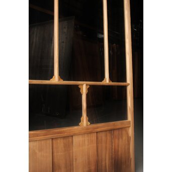 アールデコ調 白木クリアガラス戸　GD1214 