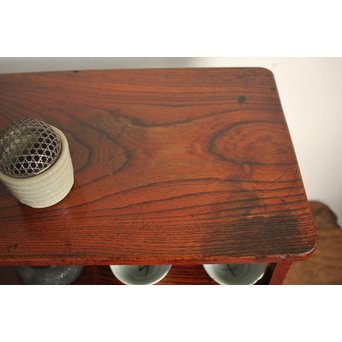 欅の飾棚/茶棚　X108 