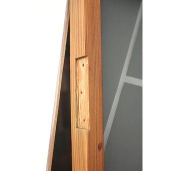 氷裂模様 サンドブラストガラス雪隠戸　GD1215 