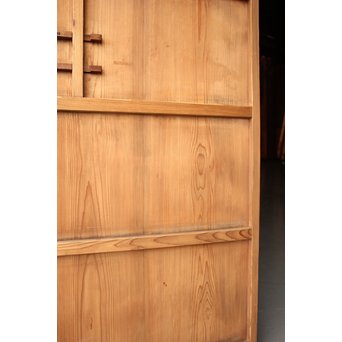 氷裂模様 サンドブラストガラス雪隠戸　GD1215 