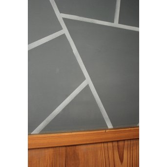 氷裂模様 サンドブラストガラス雪隠戸　GD1215 