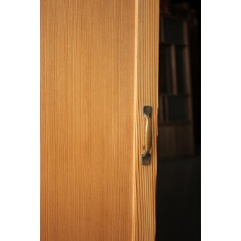 和雲模様 サンドブラストガラス雪隠戸　GD1216Y 