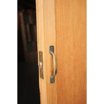 和雲模様 サンドブラストガラス雪隠戸　GD1216Y 