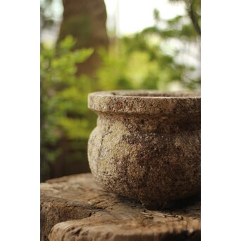 香炉型 つくばい　U071 