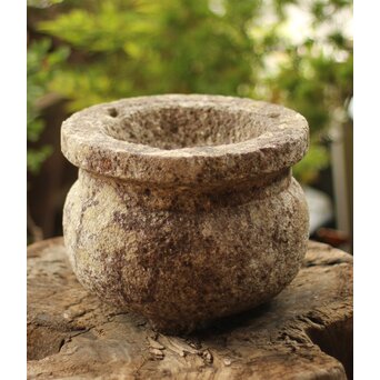 香炉型 つくばい　U071 