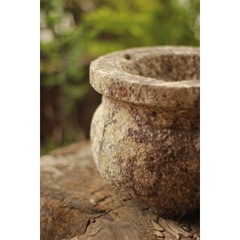 香炉型 つくばい　U071 