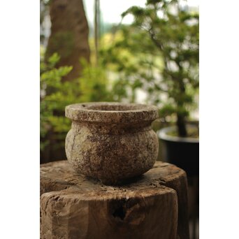 香炉型 つくばい　U071 