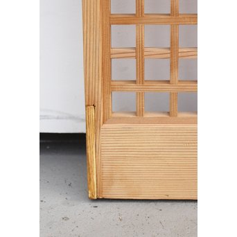 木連格子(升格子) 障子戸　F218Y 