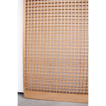 木連格子(升格子) 障子戸　F218Y 