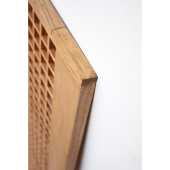 木連格子(升格子) 障子戸　F218Y 