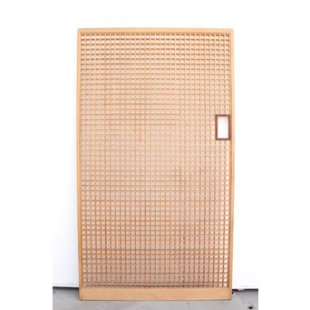 木連格子(升格子) 障子戸　F218Y 