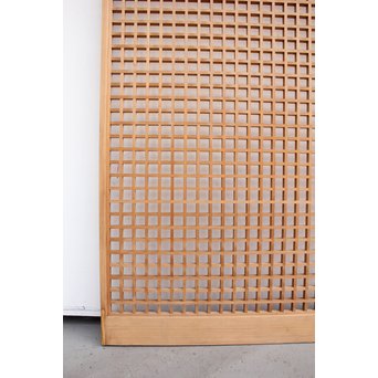 木連格子(升格子) 障子戸　F218Y 