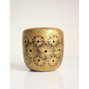 角野岩次 沈金菊忍棗　Q047