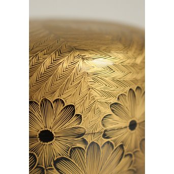 角野岩次 沈金菊忍棗　Q047 