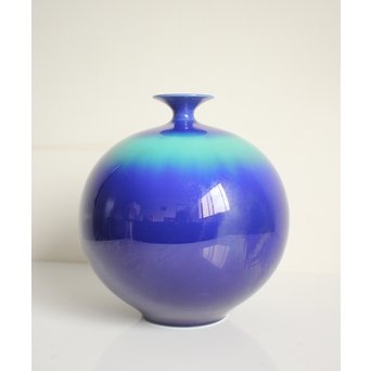 燿彩 壺 人間国宝 三代 徳田八十吉　P122