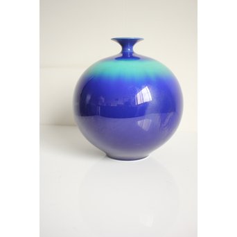 燿彩 壺 人間国宝 三代 徳田八十吉　P122 