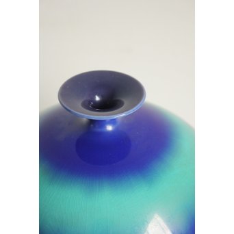 燿彩 壺 人間国宝 三代 徳田八十吉　P122 