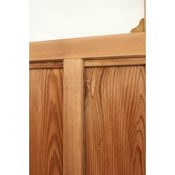 アールデコ調 白木クリアガラス戸　GD1217Y 