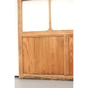 アールデコ調 白木クリアガラス戸　GD1217Y 