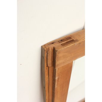 アールデコ調 白木クリアガラス戸　GD1217Y 