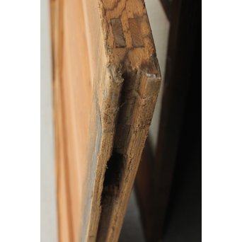 アールデコ調 白木クリアガラス戸　GD1217Y 