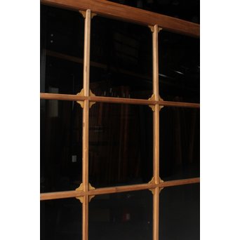 アールデコ調 白木クリアガラス戸　GD1217Y 