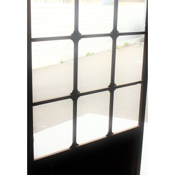 アールデコ調 白木クリアガラス戸　GD1217Y 