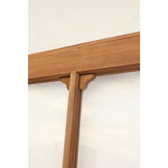 アールデコ調 白木クリアガラス戸　GD1217Y 