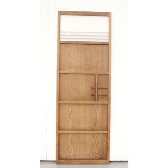 重菱模様 サンドブラストガラス雪隠戸　GD1219Y 