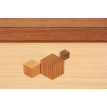 寄木欄間 2枚1組　R2448 アソビのある珍しい試みです