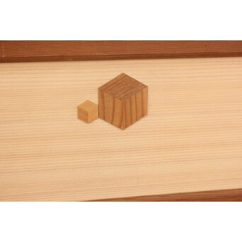 寄木欄間 2枚1組　R2448 