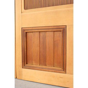 極上万本格子建具 2枚1組　L983Y 