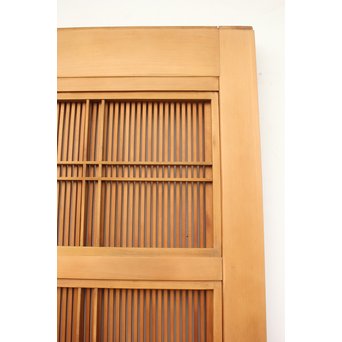 極上万本格子建具 2枚1組　L983Y 