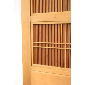 極上万本格子建具 2枚1組　L983Y 