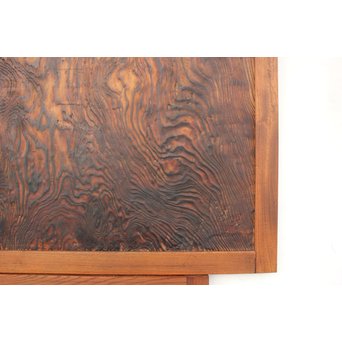 ウネリ杢目の小さな板戸 4枚1組　B955 