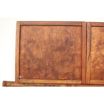 ウネリ杢目の小さな板戸 4枚1組　B955 