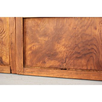 ウネリ杢目の小さな板戸 4枚1組　B955 