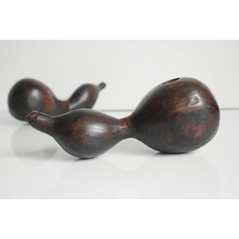 民藝 時代瓢箪型横木 2個1組　X112 
