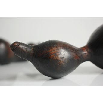 民藝 時代瓢箪型横木 2個1組　X112 