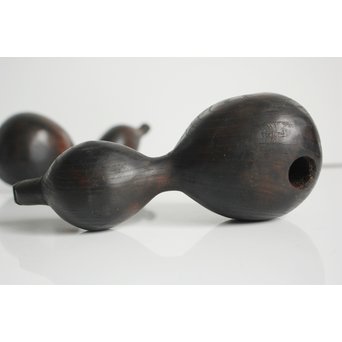 民藝 時代瓢箪型横木 2個1組　X112 